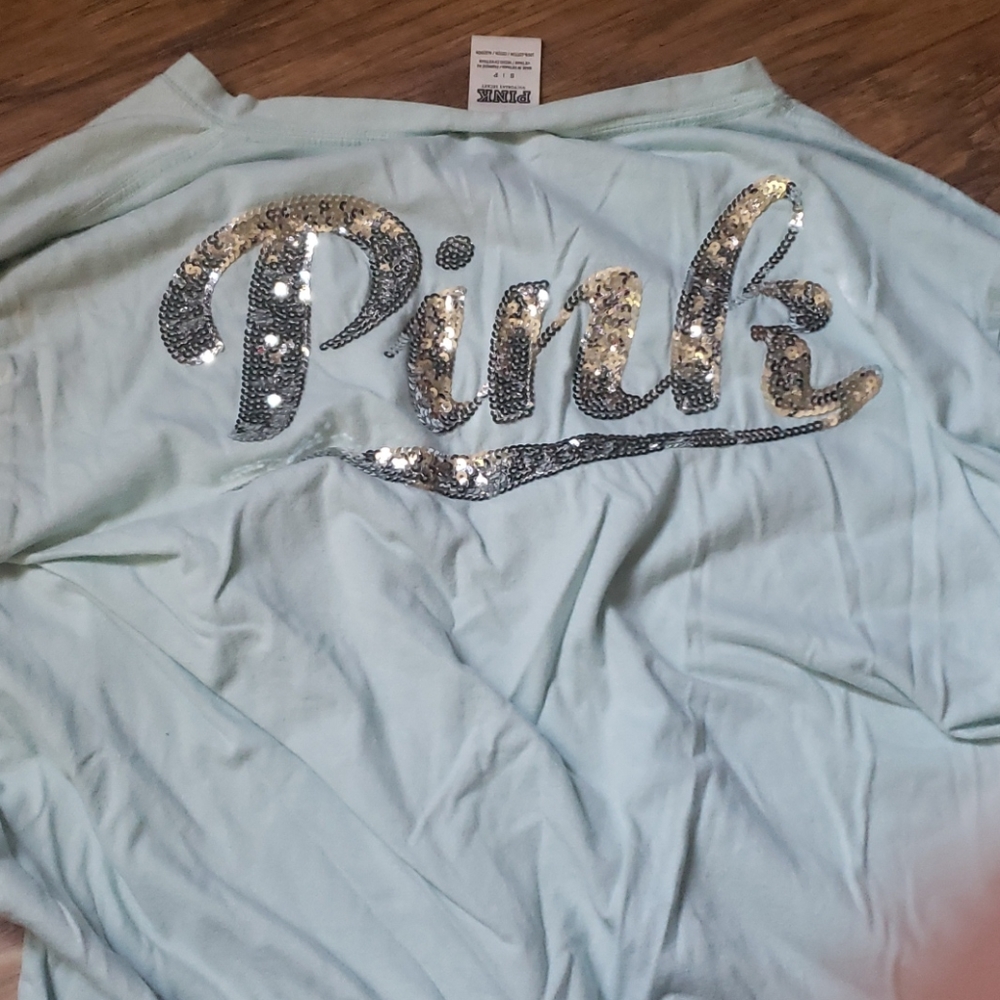 Pink long sleeve Tee - Picture 3 of 3